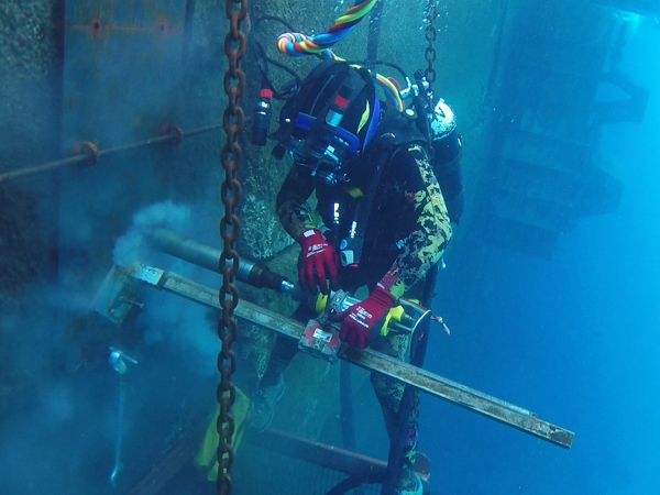 Trabajos subacuáticos
